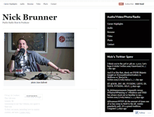 Tablet Screenshot of nickbrunner.org